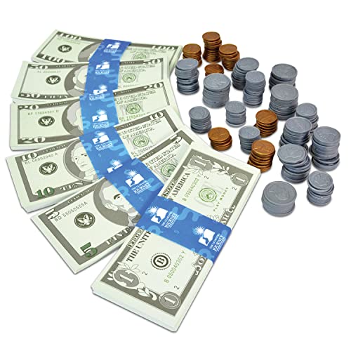 The Learning Journey: Kids Bank Play Money Set - Play Money For Kids - Over $5000 In Realistic Play Money To Build Kids Counting Skills - Ages 5 And Up - Award Winning Toys #TOP1