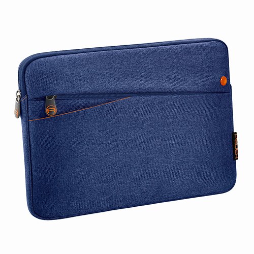 Tablet PC Tasche Fashion für 12,9 Zoll (32,8 cm) Schutzhülle Etui Case mit Zubehörfach, blau