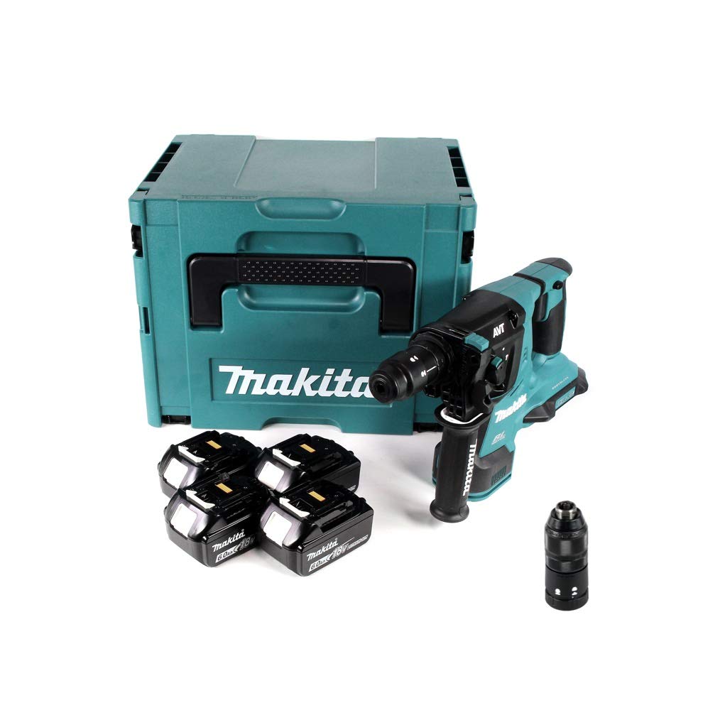 Makita DHR 281 G4J, perforateur-burineur sans fil 28 mm, SDS-PLUS, 2 x 18 V