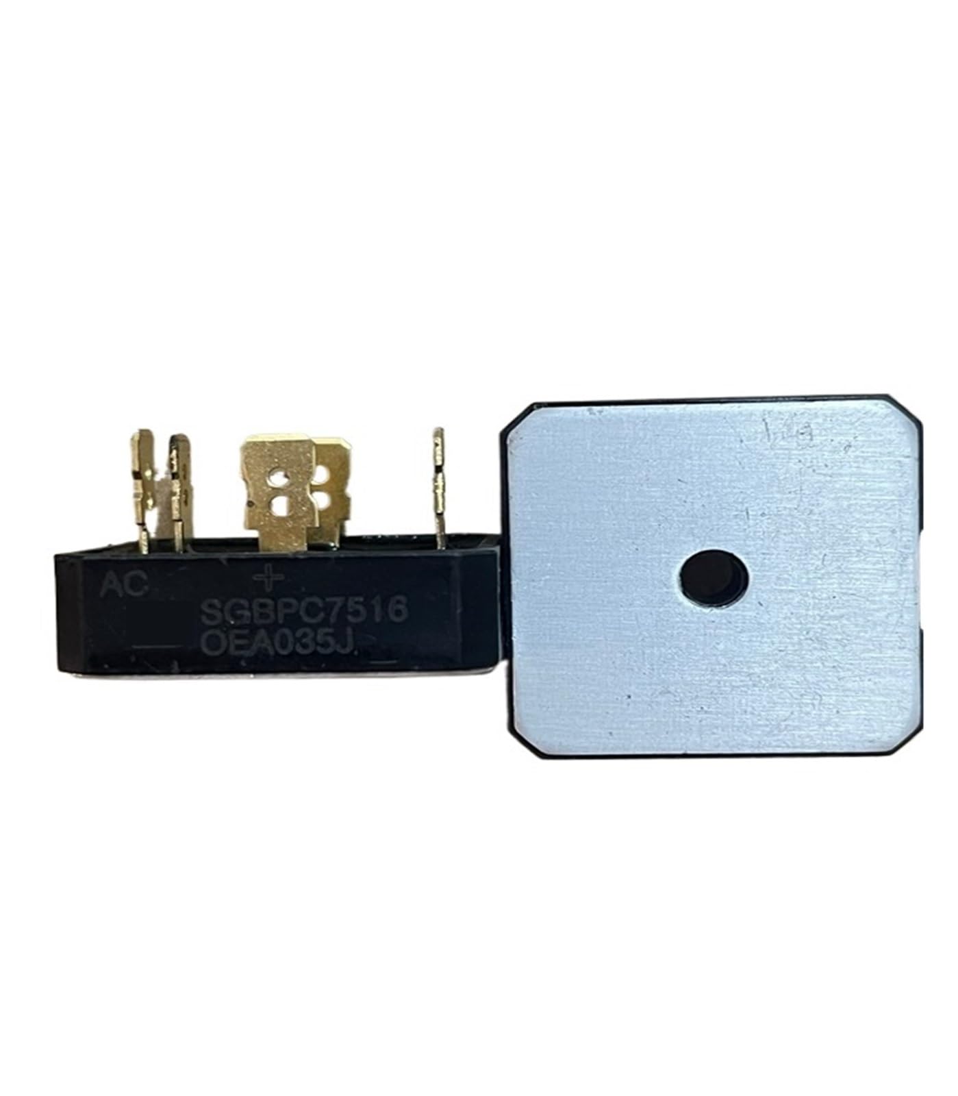 LEOTNNDQ SGBPC7516 75A 1600V 5P 3-Phase Rectifier Bridge Size 36 * 36 1pcs(SGBPC7516 1pcs)