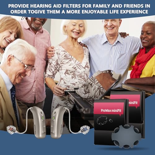 Oticon ProWax MiniFit and Wax Guards with 6 Filters- High Grade Accessories for Oticon Hearing Aid Cleaning Kit,5 packs/30 pcs