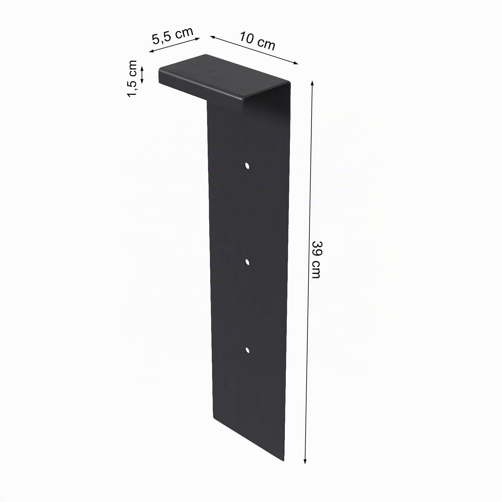 QLS Escalera para Gatos 180 cm, 3 peldaños, Pino sin Tratar | Estructura de 2 piezas con kit completo y 2 soportes para montar dentro o fuera de la puerta