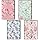 Mooliwe 4 Pcs Diamond Painting Notebook for Adults, Diamond Art Journal DIY Art Kits Sets A5 Leather Painting Sketchbook Christmas Gifts for Adults Beginners(Spring Floral)