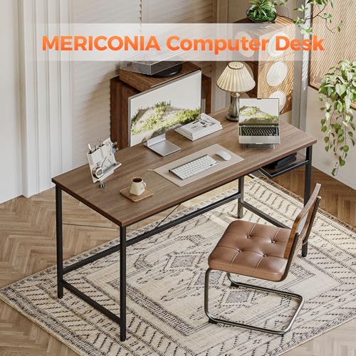 Image of Mericonia 48x24 Inch Computer Desk, 0.6 inch Thick Small Office Table