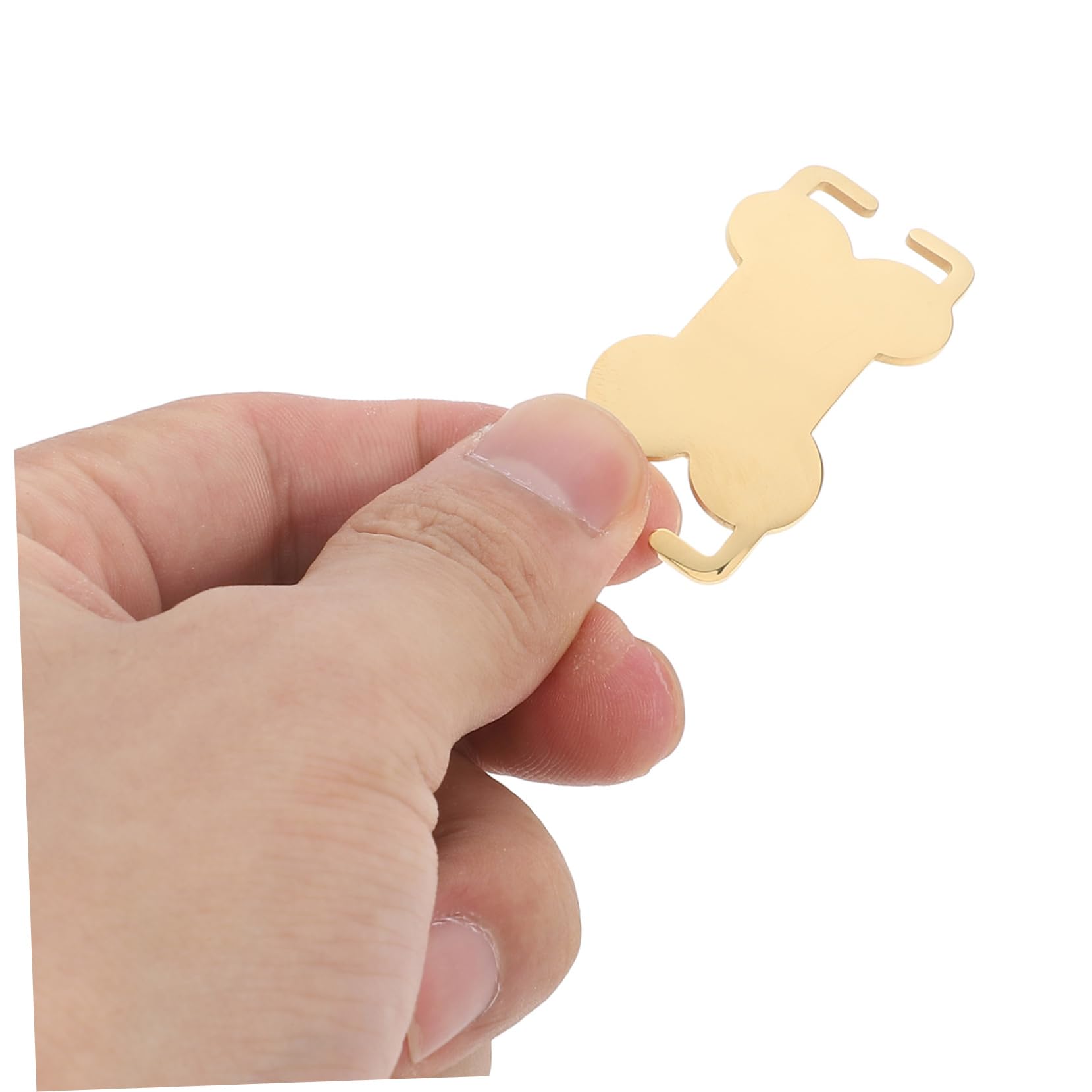 COLLBATH 4 Set Bones Dog Card Medagliette Per Collare Targhetta Identificativa Per Collare Per Cani Medagliette Per Animali Domestici Per Cani in Acciaio Inossidabile 3 Pezzi*4