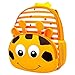 YUHUAWYH Kinderrucksack Jungen Rucksack Mädchen 3 d Kindertasche Zoo Kinderrucksack Jungen Daypack Schulrucksack Backpack Multifunktion,29 cm, 1-5 Jahre (Giraffe)