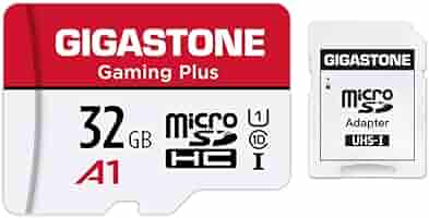 Amazon | Gigastone マイクロSDカード 32GB フルHD アダプタ付き
