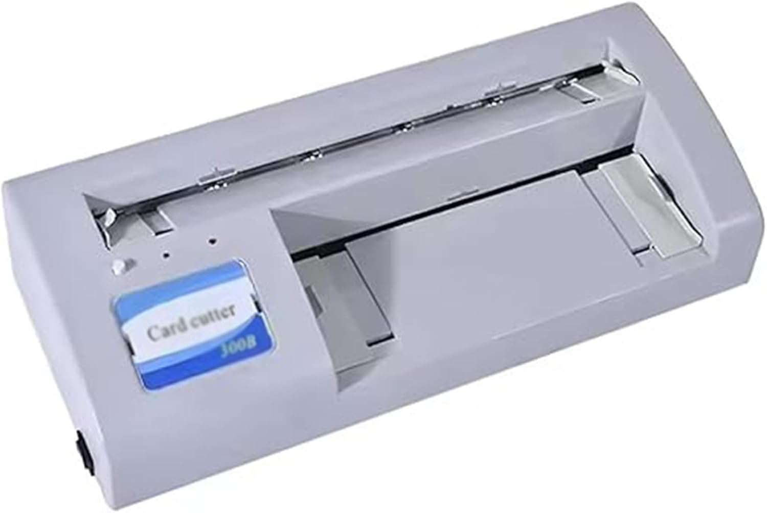 Tagliatrice elettrica per carte, taglierina automatica con doppio alimentazione integrata, 30 pezzi/min, supporta carta da 120-250 g/m² per tipografia, compatta e facile da usare