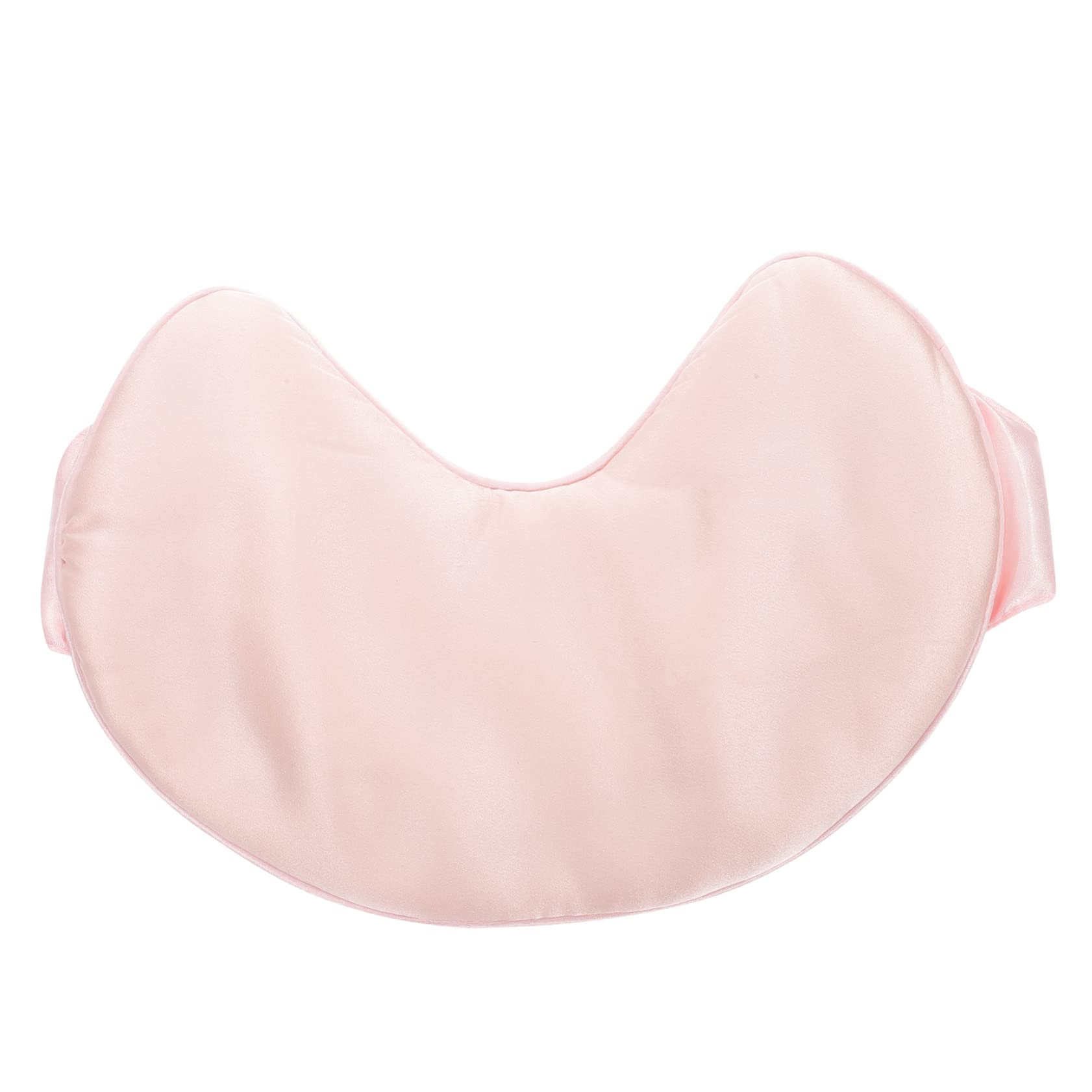 Doppelseitige Seiden Schlafmaske aus Seide und Baumwolle, Rosa