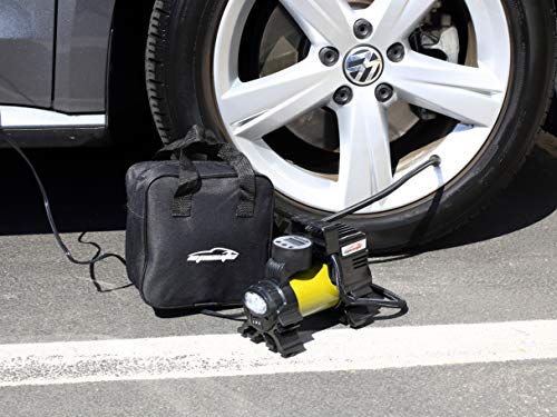 Image of EPAuto 12V DC Portable Air Compressor Pump, Digital Tire Inflator