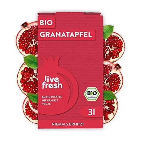 LiveFresh Granatapfel Saftbox Bag-in-Box 3 Liter Vorteilspackung Cover