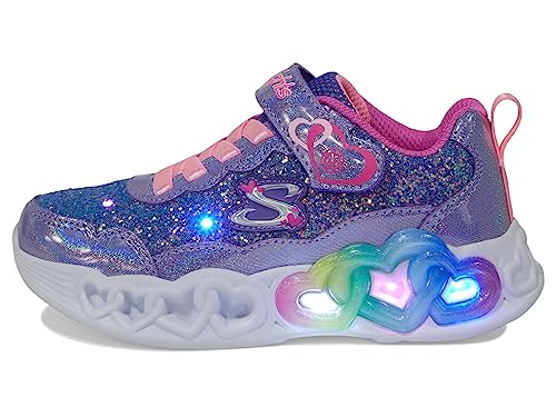 Skechers Kids Girl's Infinite Heart Lights-Fresh Sneaker4