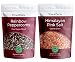 Viva Doria Rainbow Peppercorn Blend (Steam Sterilized Whole Black, White, Green and Pink Peppercorn) 12 oz and Himalayan Pink Salt (Coarse Grain) 2 lbs for Grinder Refills