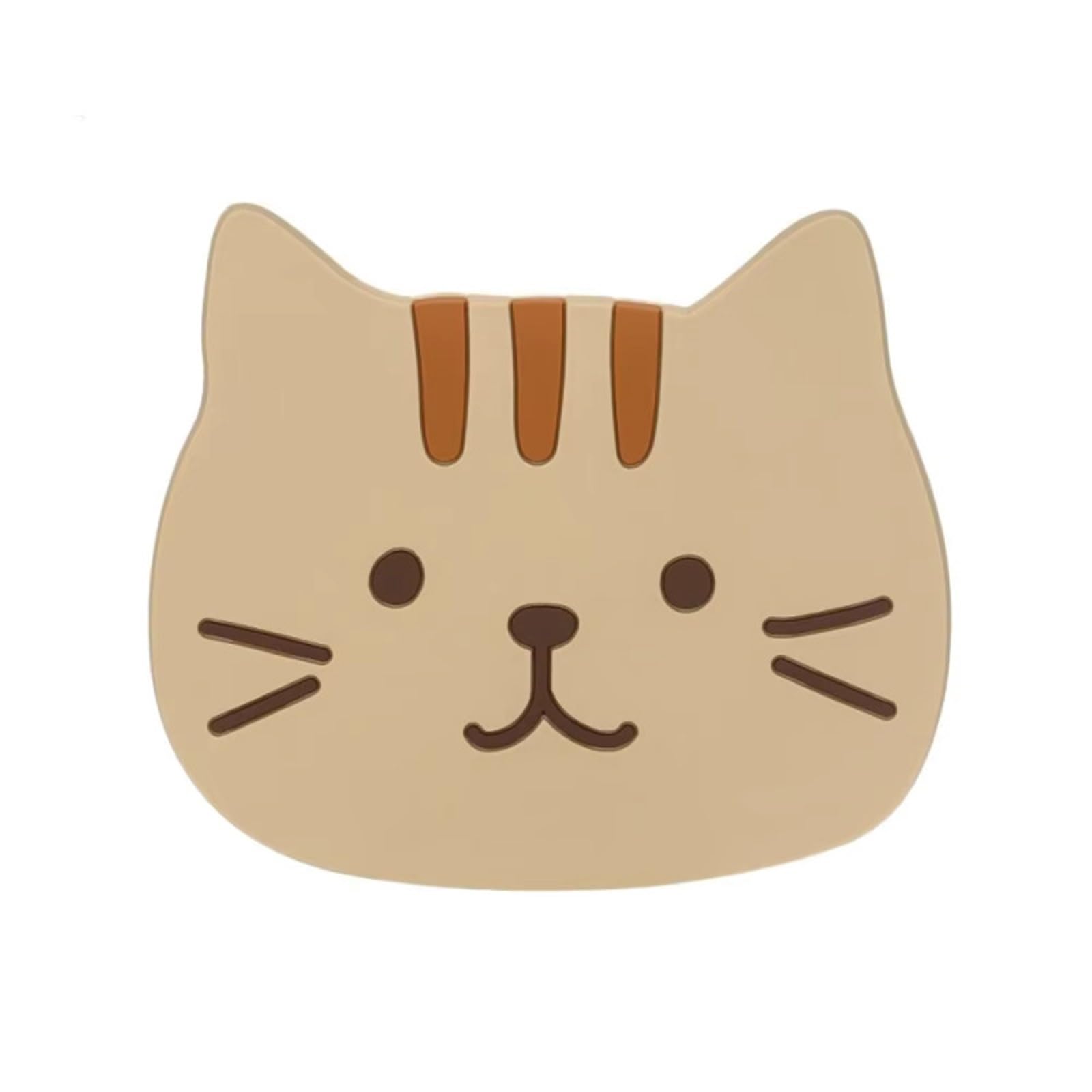 10Pcs Soft Silicone Kitten Coaster Non Slip Heat Insulation Cup Mat Anti-scald Table Home Office Drink for Cap(Color4)