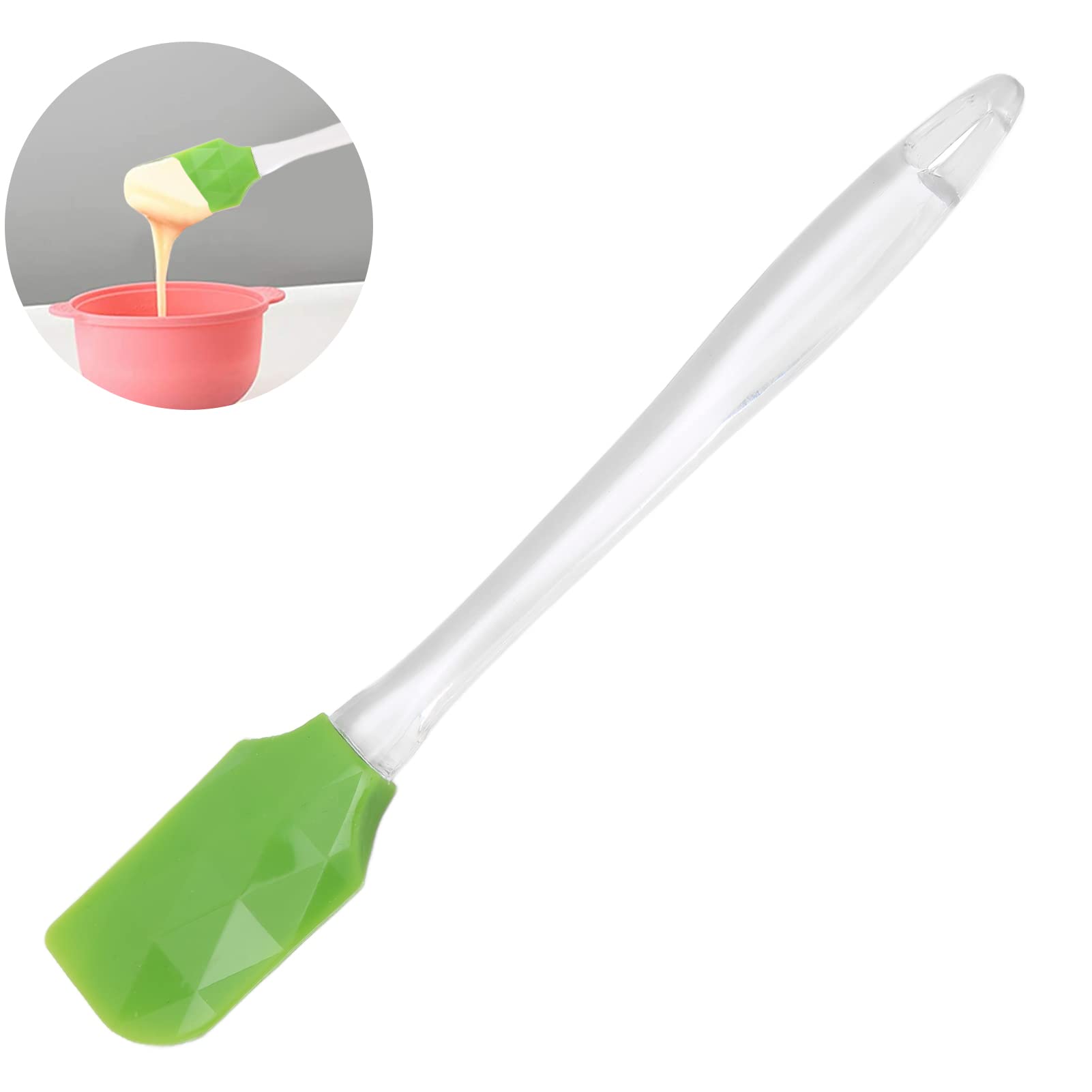 Amazon.com: Silicone Wax Spatulas, Waxing Applicator Anti Stick Portable for  Hair Removal(green) : Beauty & Personal Care