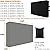 Skyour Outdoor TV Cover Heavy duty 600D Oxford Waterproof Dustproof Durable Patio Outside Television Cover TV Screen Full Protector Covers (22-24in)