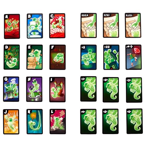 Mattel Games Geister, Geister, Schatzsuchmeister! Jubiläumsausgabe Brettspiel, kooperatives Familienspiel mit zwei Spielmöglichkeiten, für 2 bis 5 Spieler, Deutsche Sprache, HXT19 – Bild 7