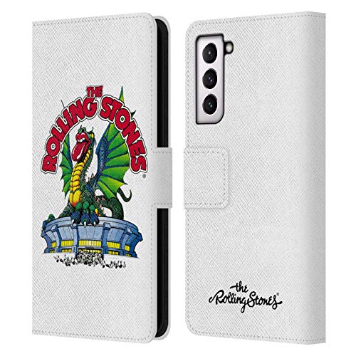 Funda de cuero Samsung S21 5G de The Rolling Stones Dragon