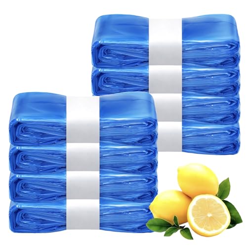 Image of Compatible with Diaper Genie Pails Diaper Pail Refills | 8 Pack Lemon Scent Continuous Liner Rolls for Baby | Leak-Resistant Odor-Control Refill Bags with Flexible Long-Roll Design