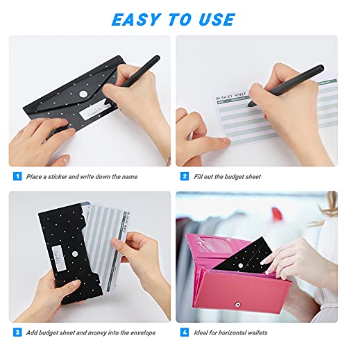 icyant Cash Enveloppen, Geldenveloppen voor Budgeting, 15 Pack Waterdichte Geldenveloppen voor contant geld… - Afbeelding 7
