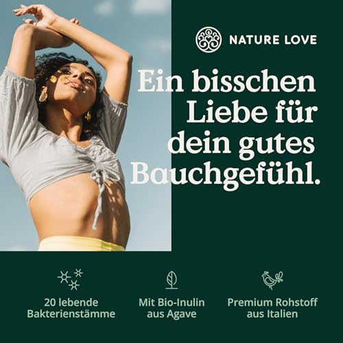 Probiotika Nature Love Probiona Komplex mit 300 Milliarden KBE pro Gramm
