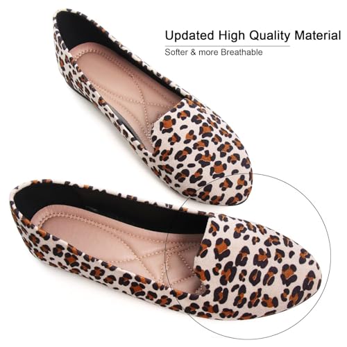 Image of SAILING LU Women Round Toe Comfortable Ballet Flats | Shoes for Women, Dressy, Slip-ons, Loafers