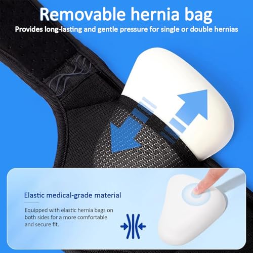 Faja Hernia Ajustable para Hombre, Talla Large miniatura 3