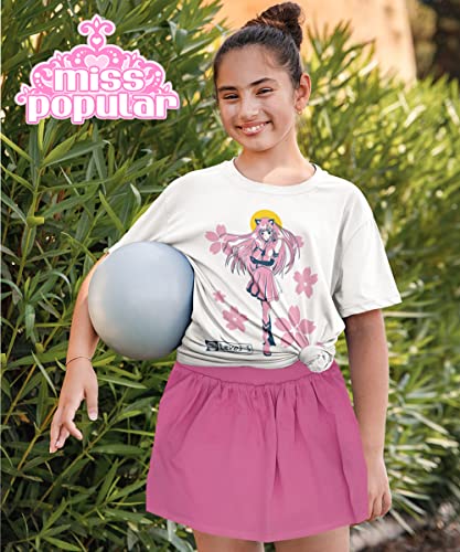 Image of MISS POPULAR Girls 3-Pack Skirt Sets Soft Cotton Cute Comfortable | Sizes 4-16