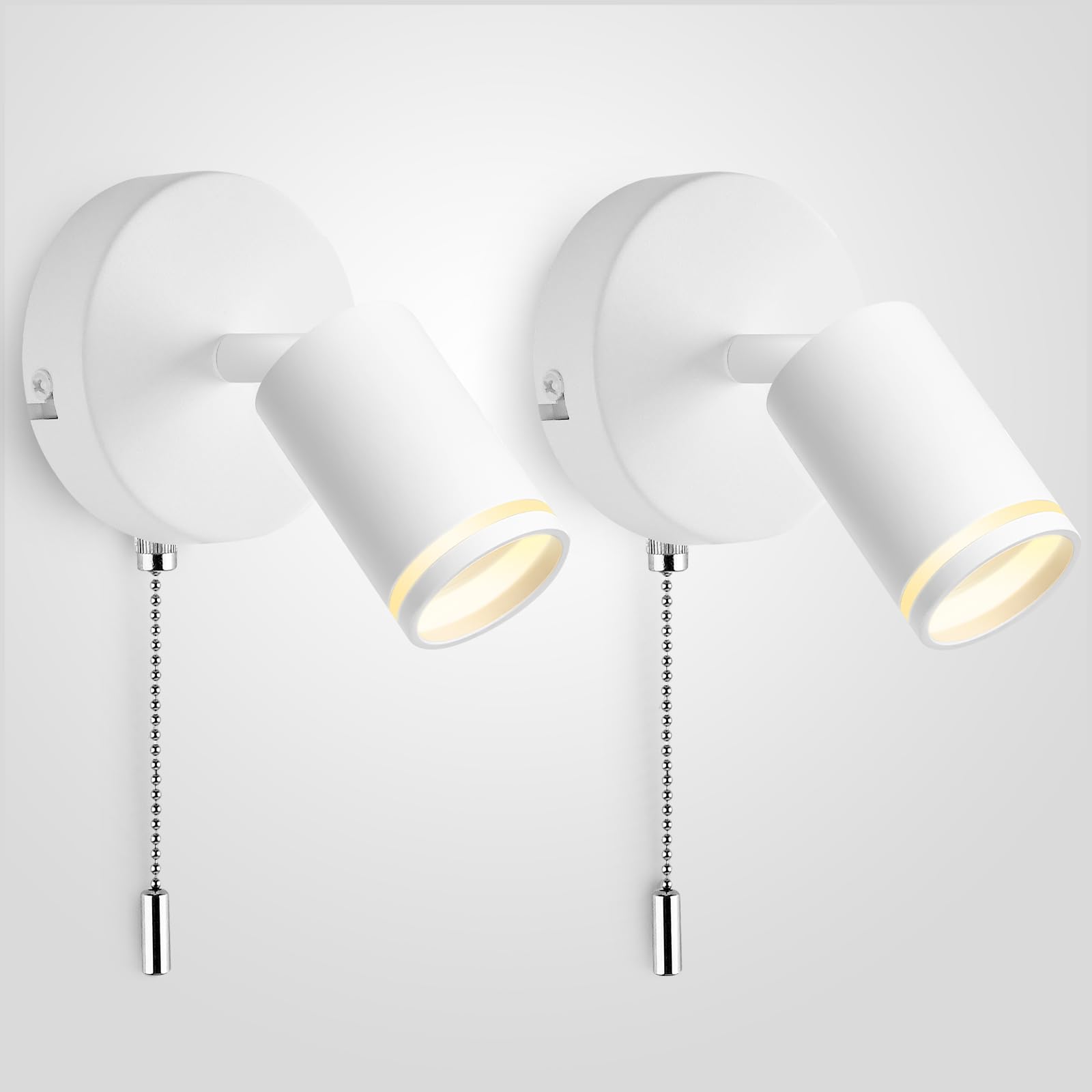Stijlvolle LED Wandlamp met Schakelaar voor Modern Interieur - Energie