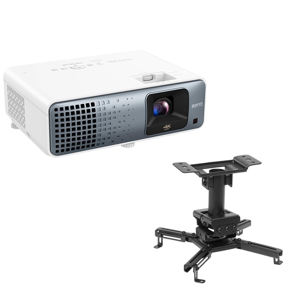 BenQ TK710 4K Ultra HD HDR Laser DLP Home Theater Gaming Projector with Ceiling Mount