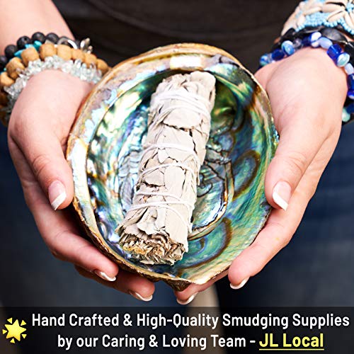 image for JL Local 3 Sage Smudging Kit - White Sage, Blue Sage & Cedar | Smudge 