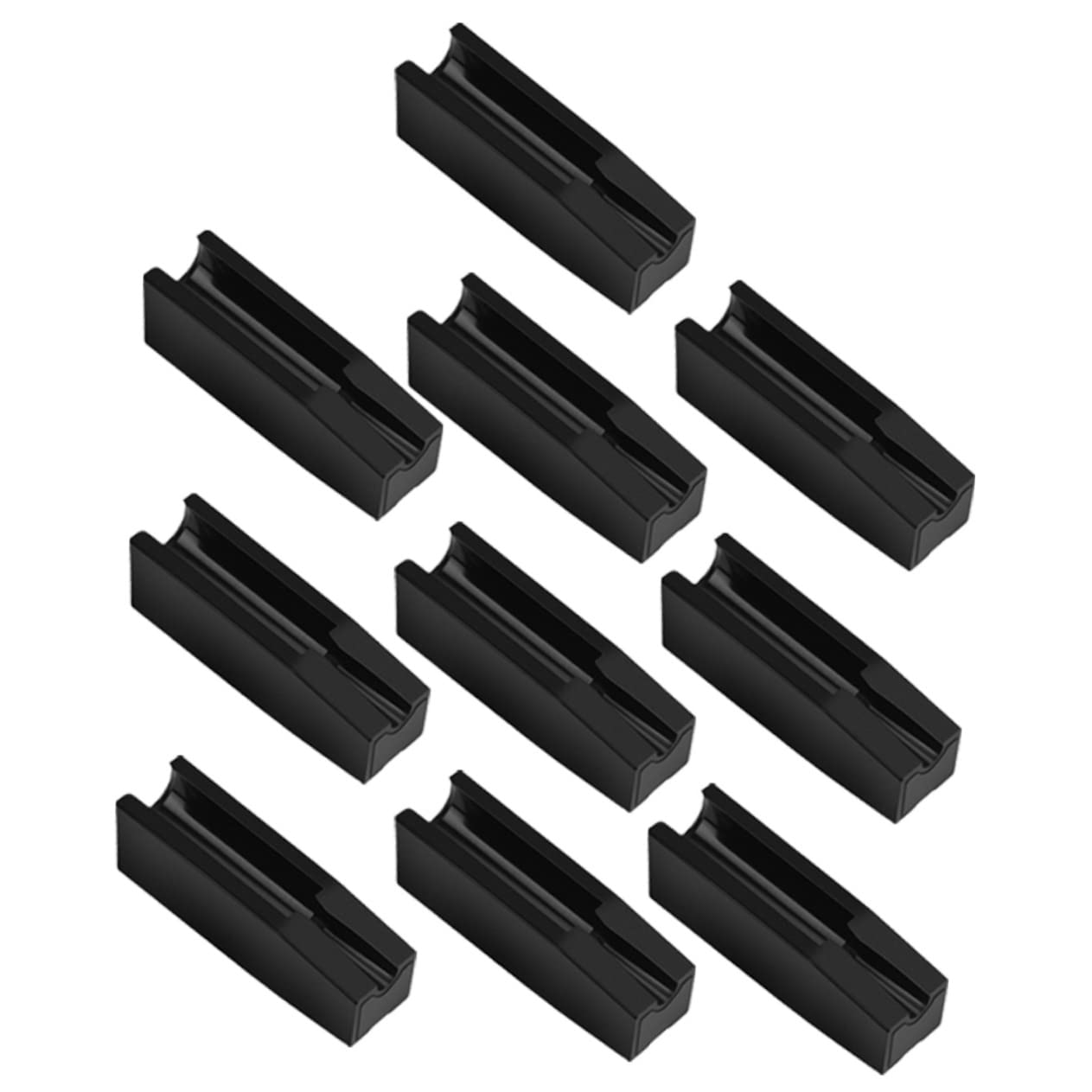 Healvian 10Pcs Eyebrow Pencil Sharpener Slot Lightweight Pencil Cutter Aid for Efficient Makeup Tool Use Essential Assistant for Maintaining Shape Travel Friendly Design