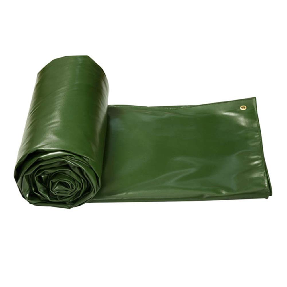 Bâche imperméable verte OKUOKA 6x4m pour camion et extérieur
