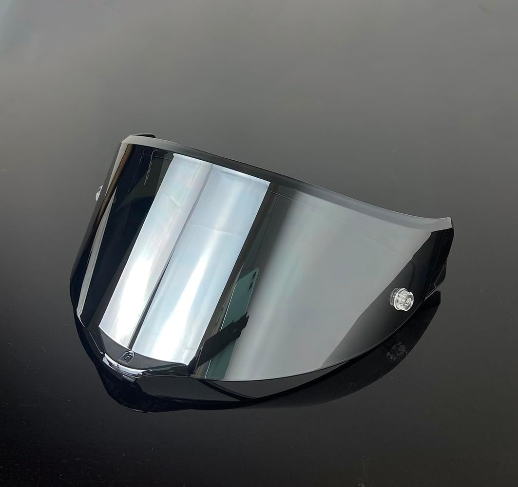 Pista GP RR Helmet Visor Replacement,Motorcycle Helmet Face Shield for AGV Pista GPRR, Pista GPR,Corsa R (Silver)