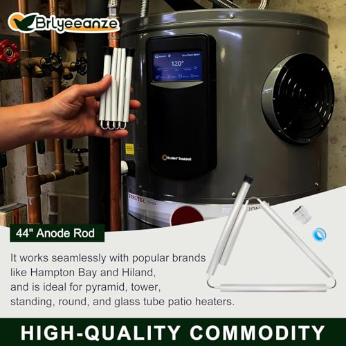 Image of 44 inch Flexible Magnesium Anode Rod for Water Heaters, 3 /4 inch NPT Thread Compatible with AO Smith, Rheem, GE, Reliance, Richmond, Kenmore & State