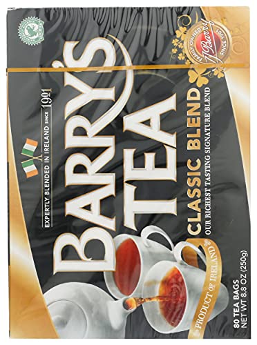 Barry's Tea Bags, Classic Blend, 80 Count, 8.8 Oz, (00102506) #TOP2