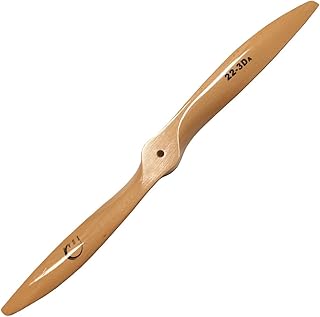 XOAR PJE 22A 3D RC Model Airplane Propeller. 22 Inch Pitch A Gas Beechwood Aircraft Prop for 3D Aerobatics Flying