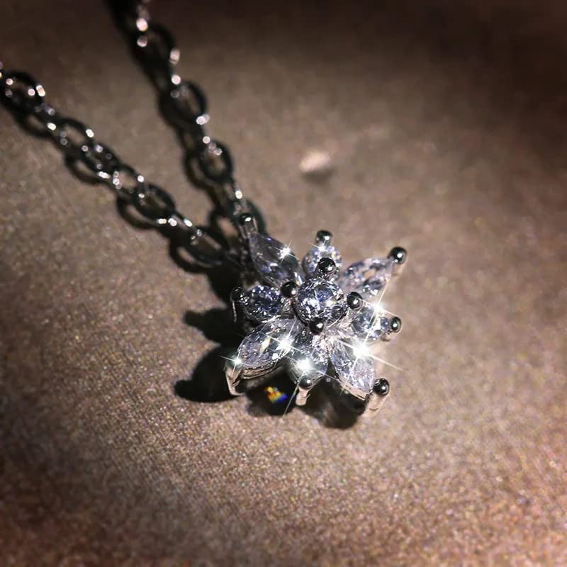 Chaîne de Bijoux KELIEQA avec Pendentif en Zircon pour Femme