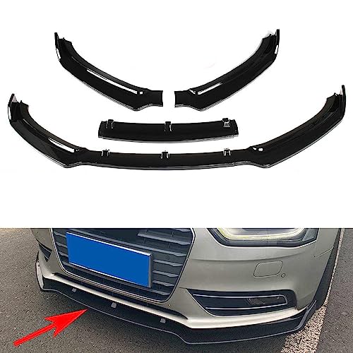 Spoiler avant Audi A4 B8.5 lame décorative pour routière