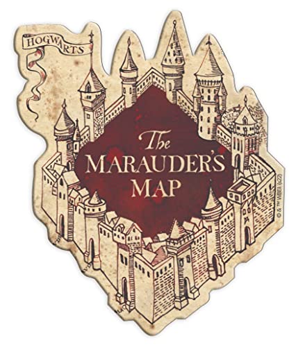 Paper House Productions Harry Potter Die Cut Marauder's Map 3