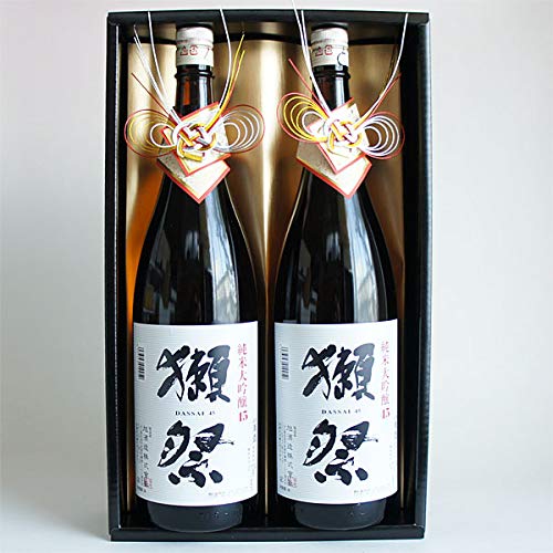 Amazon.co.jp: 獺祭 純米大吟醸45 1800mlの2本組 日本酒 旭酒造 山口
