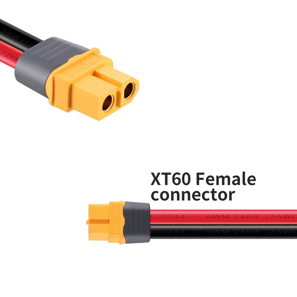 SAE Auf XT60 Adapter Kabel 60cm | 10AWG Mit Sicherung | Für Solargenerator & Solarpanel