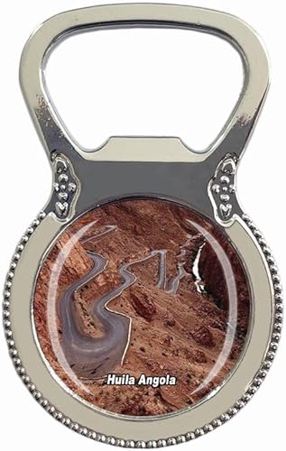 Miniatura 1 de Huila Angola Fridge Magnet Bottle Opener Tourist Souvenir Gift Collection Refrigerator Magnetic Sticker