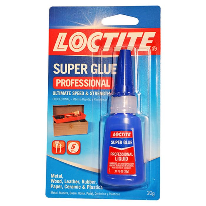 4-Pack of 20 gm Loctite 1365882 Super Glue Super Glue Professional
