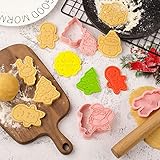 Zoom IMG-1 8pcs formine per biscotti natalizi Zoom IMG-1 8pcs formine per biscotti natalizi