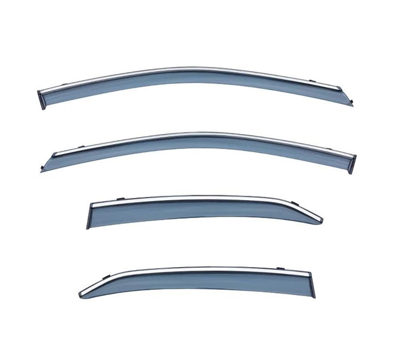 SQOFJDF Wind Deflectors For Toyota For Camry XV70 2018-2021 Stainless Steel Parts Chrome Window Trim Visors Rain Guard Door Visor Vent Shades Window Visor