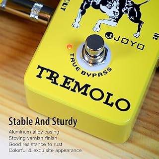 JOYO Pédale d’effet trémolo Bien-aimés anciens amplis Circuit de tube photoélectrique Tremolo pour effet de guitare électrique – True Bypass (JF-09) - Les Beatles, Paul McCartney, John Lennon, RIngo Starr, George Harrison JOYO Pédale d'effet trémolo Bien-aimés anciens amplis Circuit de tube photoélectrique Tremolo pour effet de guitare électrique - True Bypass (JF-09) – Image 7