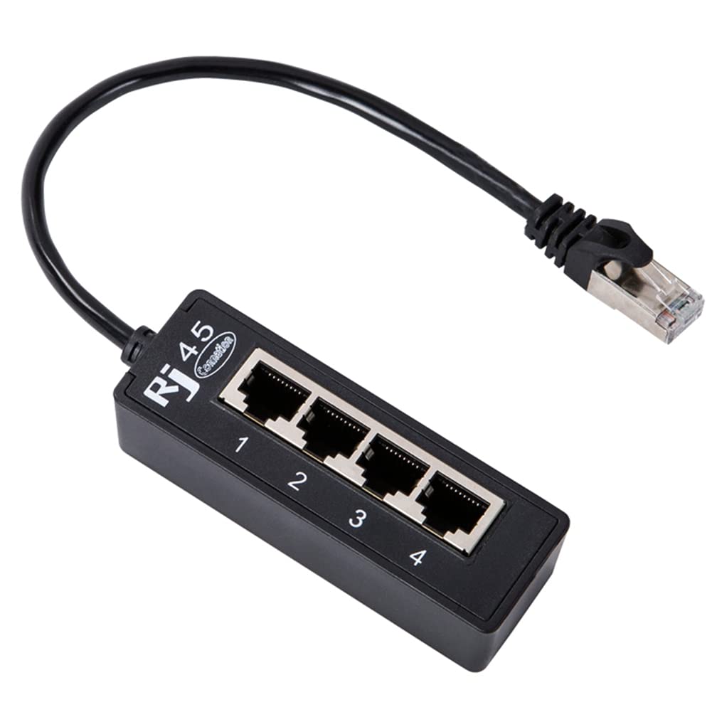 Amazon | BYSL 1 個 RJ45 LAN コネクタ 4 In 1 RJ45 LAN コネクタ