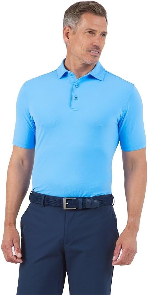 IBKUL Athleisure Wear Sun Protective UPF 50+ Icefil Cooling-Short Sleeve Polo (Modern Fit)-94199