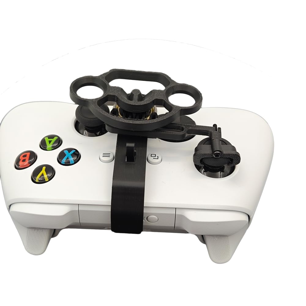 Volant de direction compatible pour Xbox series X/S, manette de jeu DIY Racing Wheel Mini volant de jeu à impression 3D Accessoires de remplacement auxiliaires